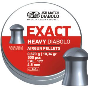 JSB Exact Heavy .177 10.34 gr 500 piezas