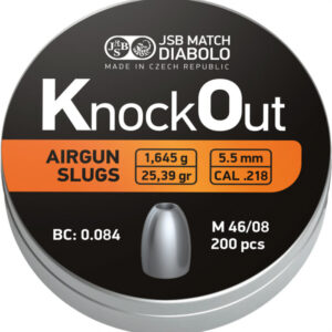 JSB KnockOut Slugs .218 – 25.39 gr